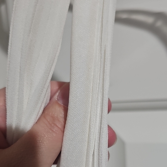 Lulu's White and Silver Sequin Wedding Dress - Picture 11 of 11